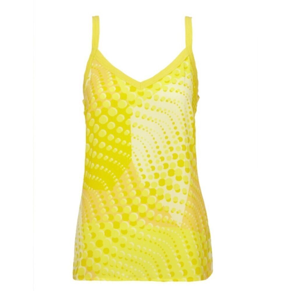 Cabi Sunbeam Cami Electric Women's Top Size Medium Yellow Summer Vibrant